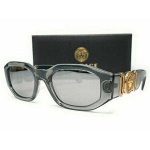 Versace Men's Transparent Grey Sunglasses!